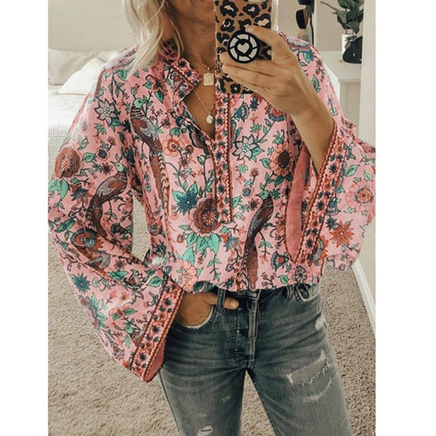 Gisela - Blouse de mode sophistiquée