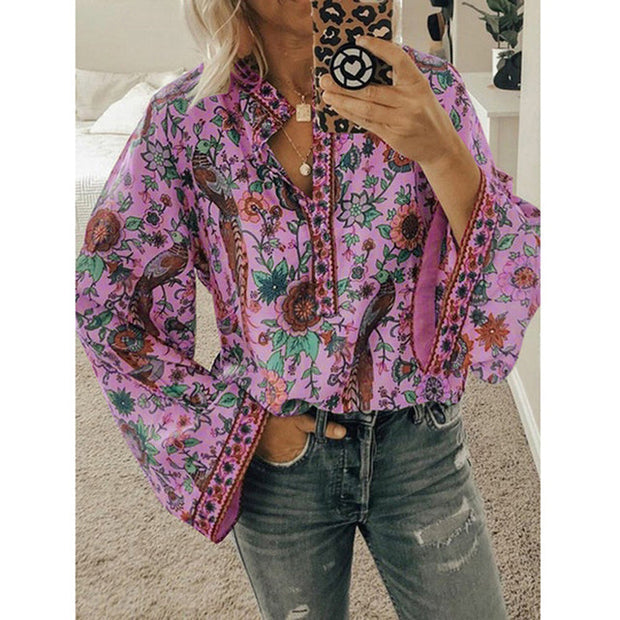 Gisela - Blouse de mode sophistiquée