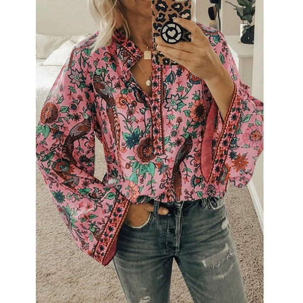 Gisela - Blouse de mode sophistiquée
