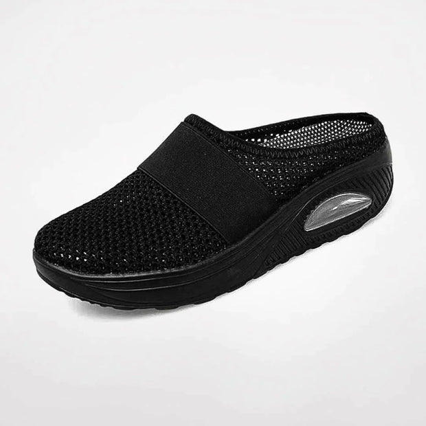 Lue - Chaussons orthopédiques pour femmes avec voûte plantaire souple et semelle antidérapante