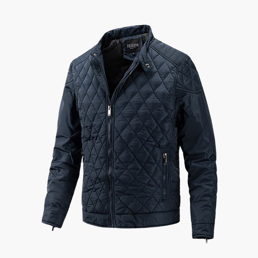 Elégante veste matelassée de transition pour hommes