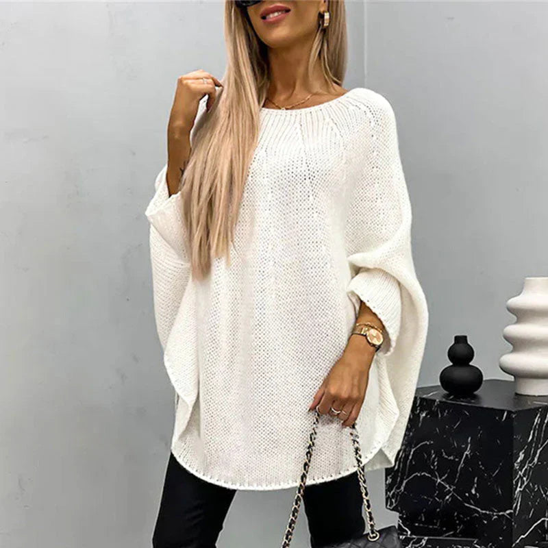 Oversize-Pullover aus Grobstrick für Damen - Freja