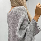Oversize-Pullover aus Grobstrick für Damen - Freja