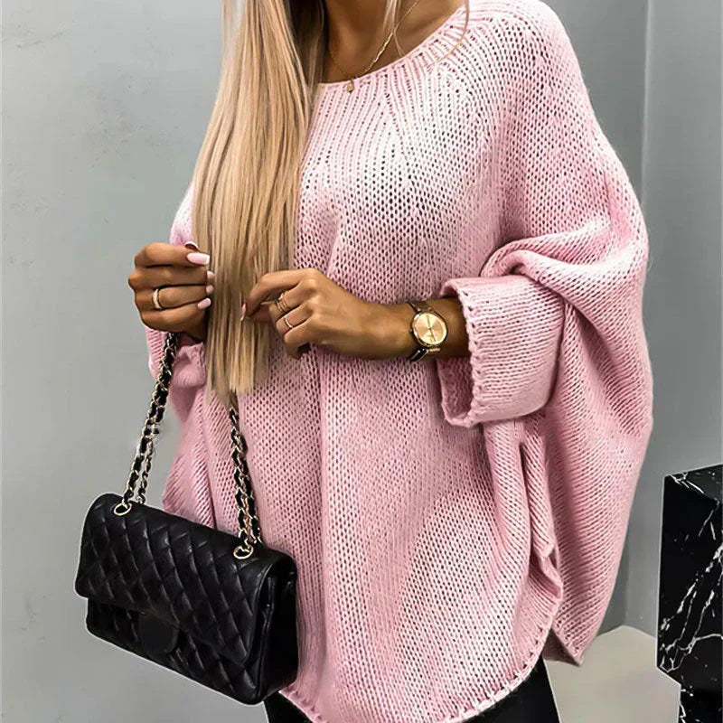 Oversize-Pullover aus Grobstrick für Damen - Freja