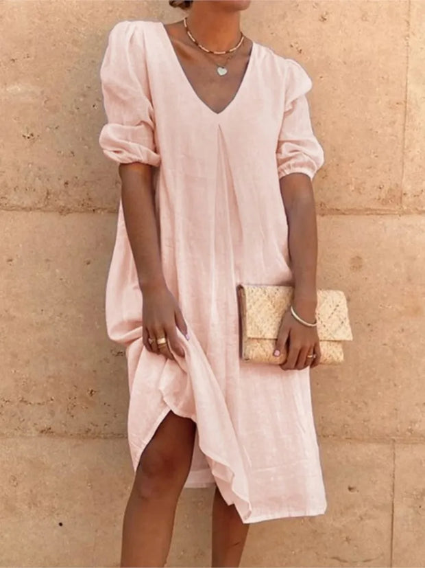 Perla - Elegant casual midi dress