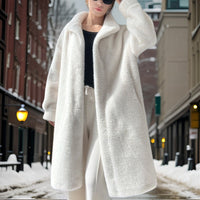 Natascha - Manteau hiver luxueux en fourrure