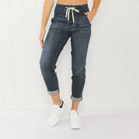 Melanie - Pantalon en denim flexible