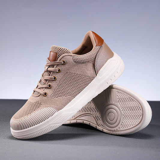 Baskets à lacets pour hommes en tissu à semelle épaisse - Harrington