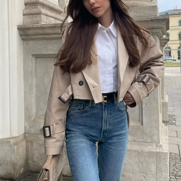 Laureen - Urbanstyle Trench-coat court