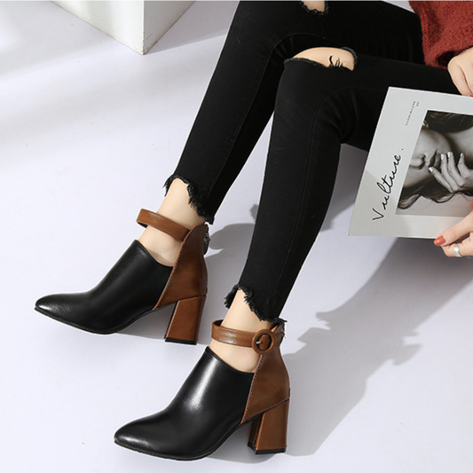 Bottines de saison élégantes