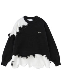 Fiene - Pull en coton vintage