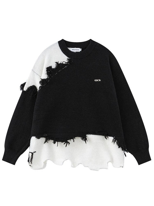 Fiene - Pull en coton vintage