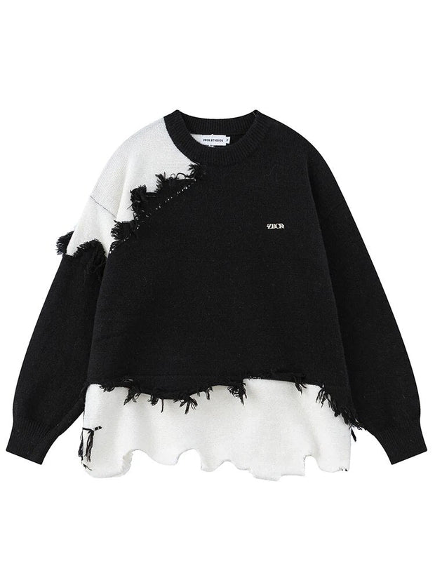 Fiene - Pull en coton vintage