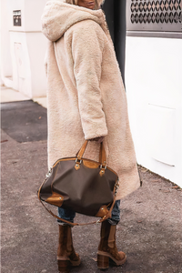Manteau long matelassé avec doublure intérieure chaude - Greta
