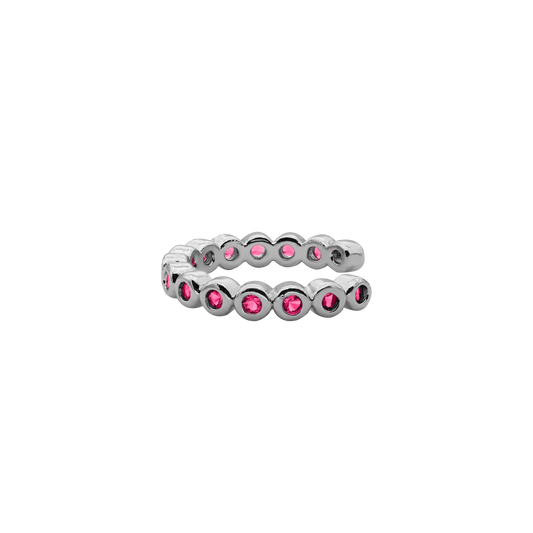 Pink Glory Earcuff plaqué or 14 carats