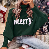 Nicole - Bequemer Weihnachts-Rollkragenpullover