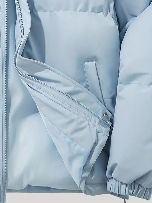 Kurze Steppjacke mit Kapuze - Stilla