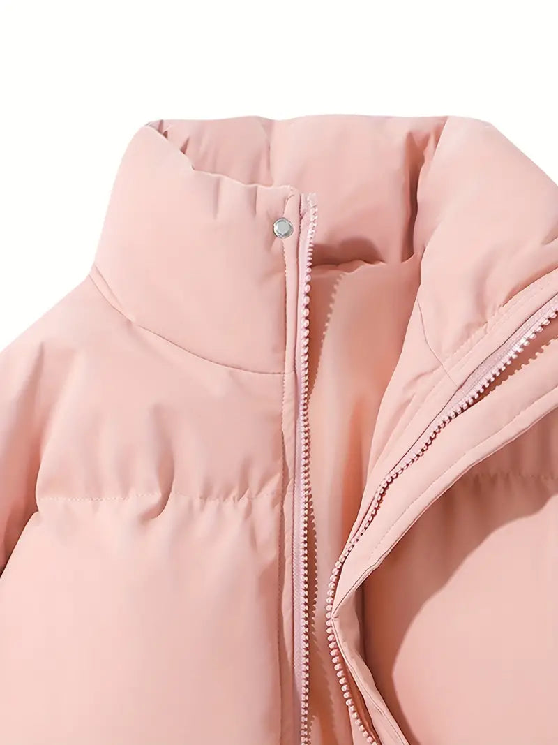 Kurze Steppjacke mit Kapuze - Stilla
