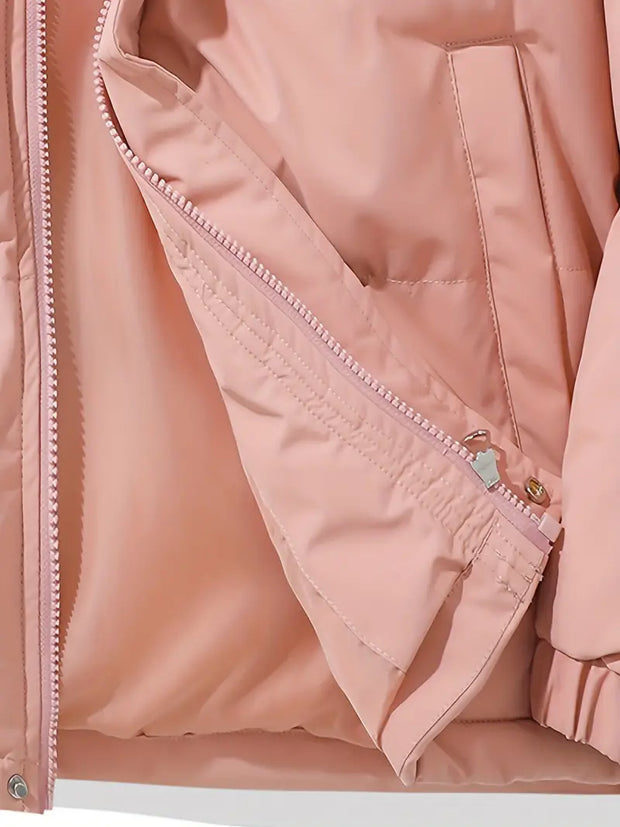 Veste courte matelassée avec capuche - Stilla