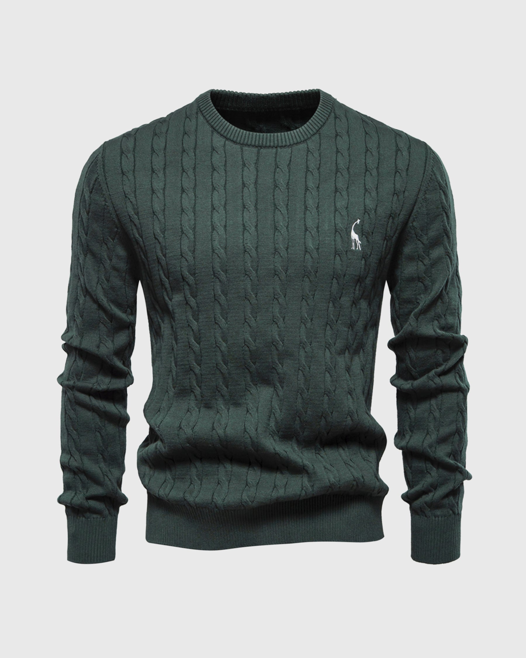 Geflochtener Strickpullover für Männer - Lioren