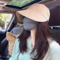 Chapeaux de protection solaire portables et pliables à large bord