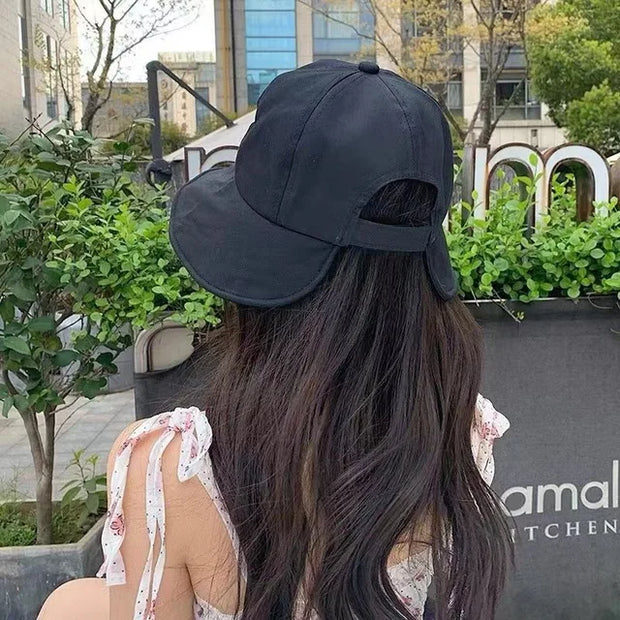 chapeau d'été en coton doux seau solaire
