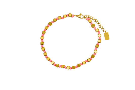 Summer Breeze Anklet 14K plaqué or