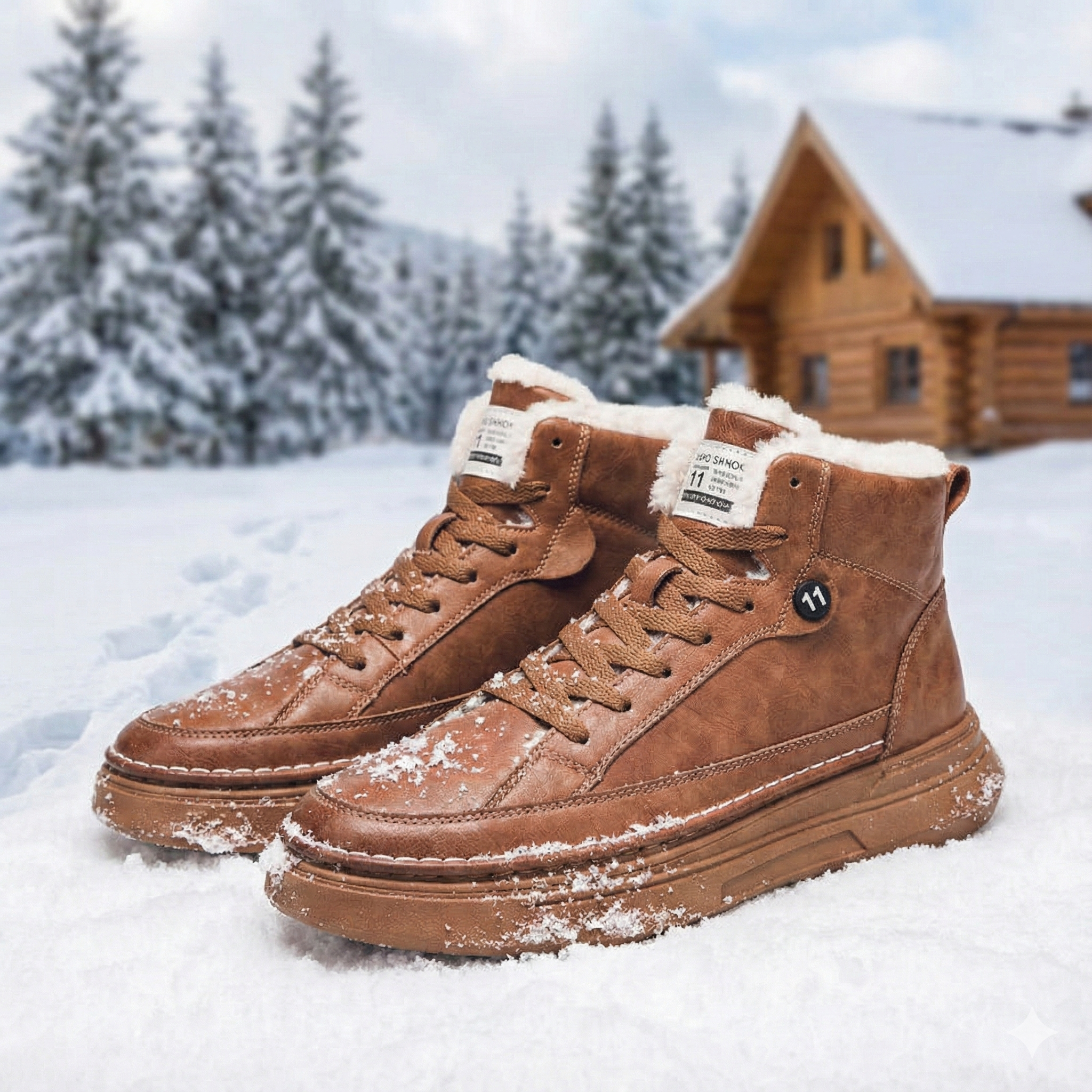Herren-Winterschuhe mit Thermofleece-Futter - Branor