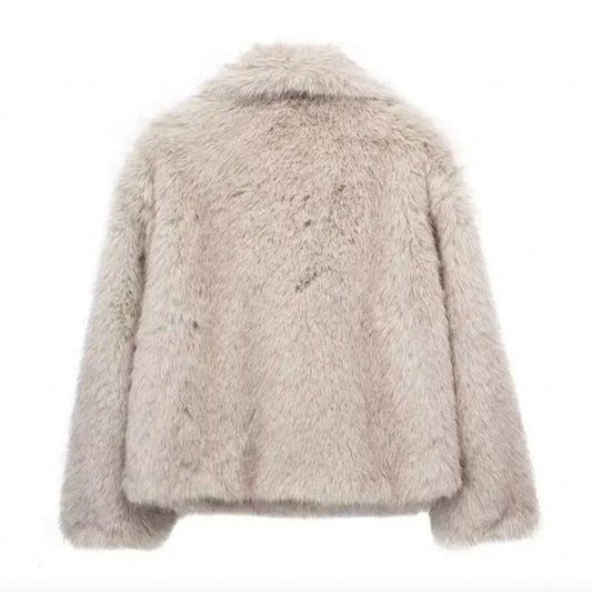 Allison - Manteau de fourrure pour femme