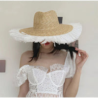 Grand seau chapeau été soleil mode