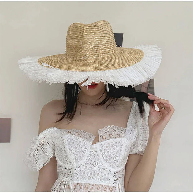 Grand seau chapeau été soleil mode