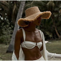 Grand seau chapeau été soleil mode