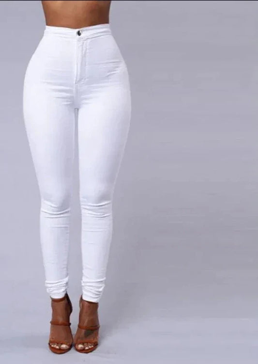 Jean taille haute pour femme Delio