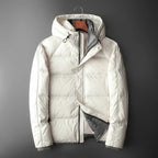 Steppjacke mit Kapuze und Kontrastfutter - Mark