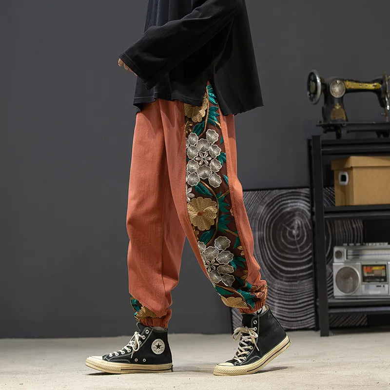 Len - Pantalon surdimensionné Harajuku
