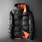 Steppjacke mit Kapuze und Kontrastfutter - Mark