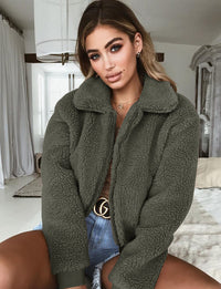 Veste en peluche Fluffy