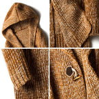 Herren-Kapuzenstrickjacke - Marlow