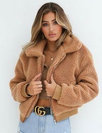 Veste en peluche Fluffy