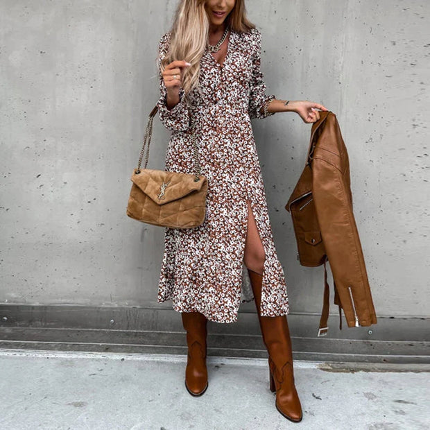 Florance - Maxi dress with V-neckline