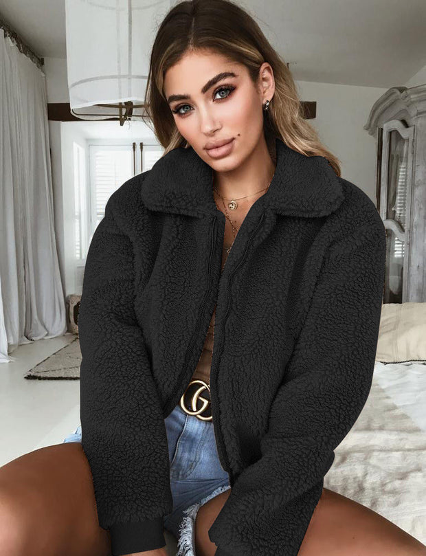 Veste en peluche Fluffy