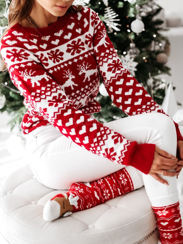 Pull de Noël hiver