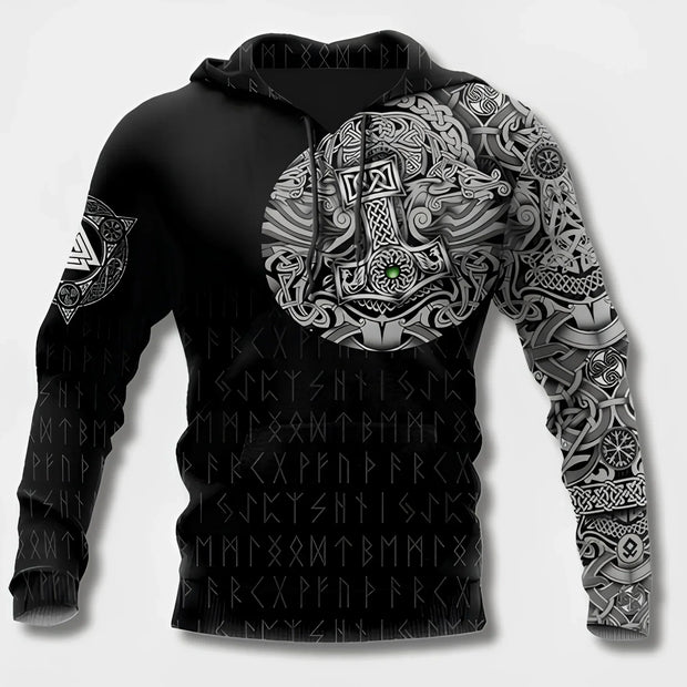 HAYES - Sweat à capuche viking