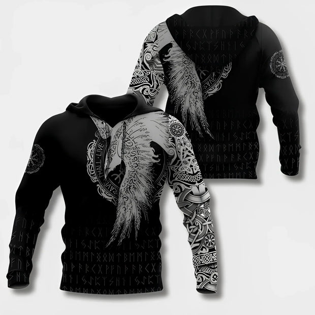 HAYES - Sweat à capuche viking