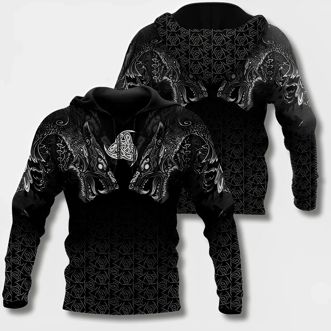 HAYES - Sweat à capuche viking