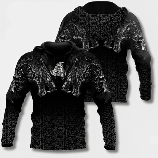 HAYES - Sweat à capuche viking