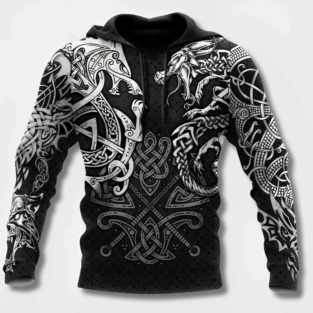 HAYES - Sweat à capuche viking