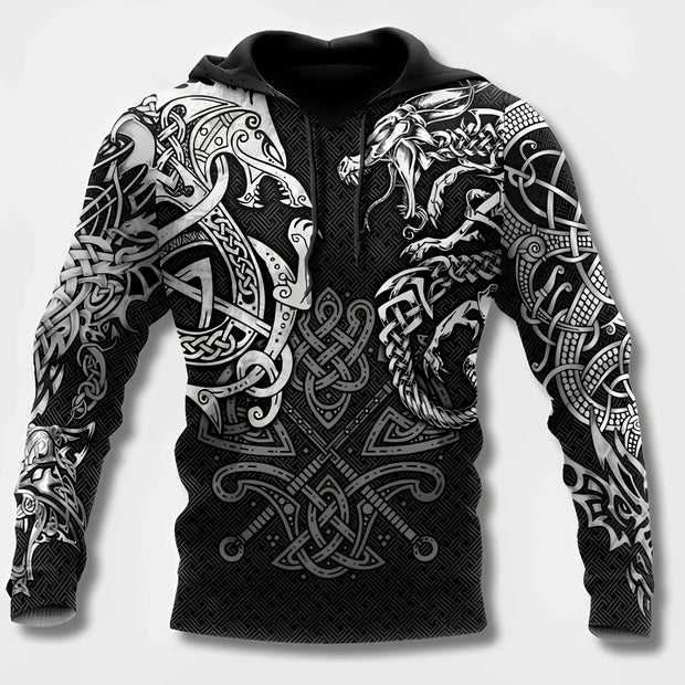 HAYES - Sweat à capuche viking