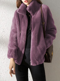 HELEN - Veste de luxe en peluche