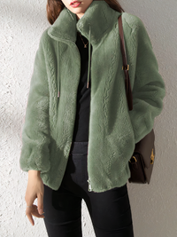 HELEN - Veste de luxe en peluche